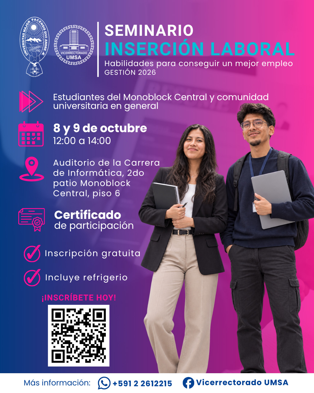 SEMINARIO | INSERCIÓN LABORAL