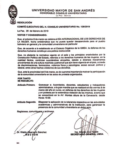 MARCHA EN DEFENSA DE LOS DERECHOS DE LAS MUJERES Y EN PROTESTA POR LA SISTEMÁTICA VIOLACIÓN DE LOS MISMOS